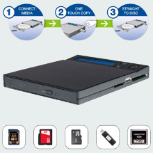 Backup flash memory to CD or DVD - u-reach udisc portable flash memory to cd dvd disc backup duplicator